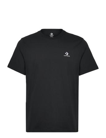 Standard Fit Left Chest Star Chev Emb Tee Converse Black