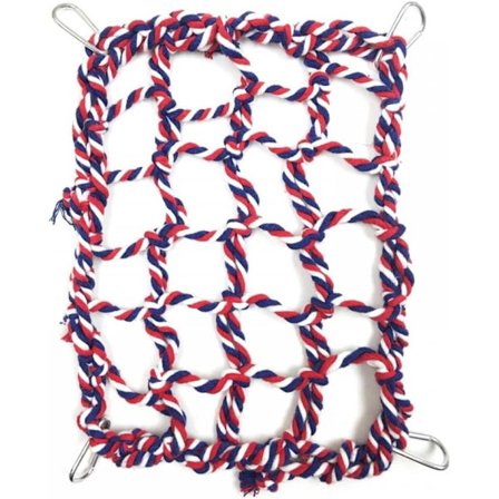 Klatretov til kæledyr, klatrenet til rotter, fugle, hamsteraktivitetslegetøj