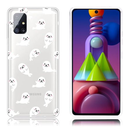 Deco Samsung Galaxy M51 skal - Sött Ansikte