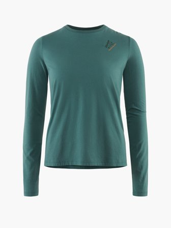 Klättermusen Runa Endeavour LS T-Skjorte Dame - Frost Green - Women's - XXS