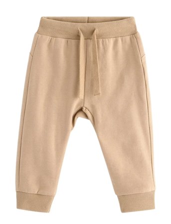 Lindex Trousers Face At Back - Beige - 80