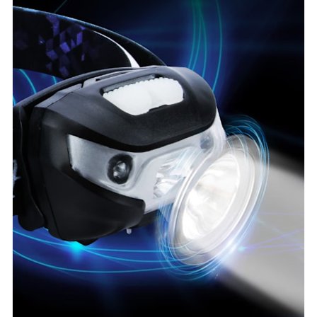 Kraftig genopladelig LED-hovedlampe, D500 USB LED-hovedlygte 2000