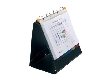 EXACOMPTA Demonstrationspärm, Exashow Exactive , 4 O-ringar, 30 mm, A4, 275 ark, 320 x 295 mm, polypropylen, svart - Lyreco - Kontorsmaterial - Pärmar