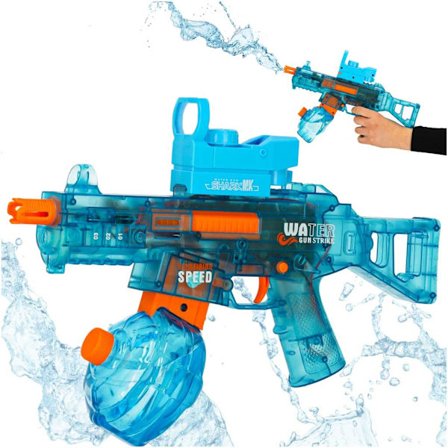 Elektrisk Vandpistol med LED-lys – 350 ml