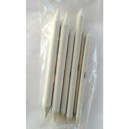 Stompfer (pappersstompfer) Set (5-12 Mm), 6 Storlekar/fp Vit