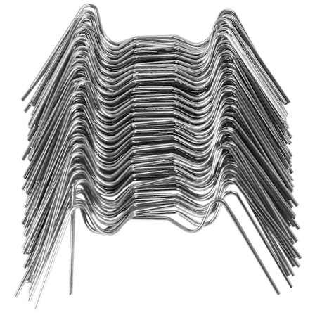 240 kpl Kasvihuoneen Korjaussetti, Mukana 60 Lasin Kiinnikettä, 60 Langallinen Kiinnike, 60 Z-Päällekkäistä Kiinnikettä ja 60 Kasvihuoneen Mutteria ja