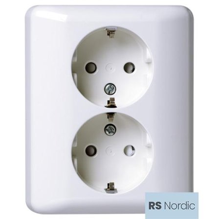 ELKO RS Nordic Prosjektstikk dobbel m/jord RH