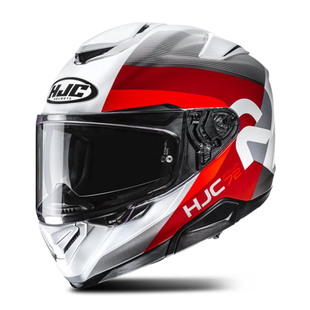 Helhjelm HJC RPHA 72 Phyta Hvit/rød XL