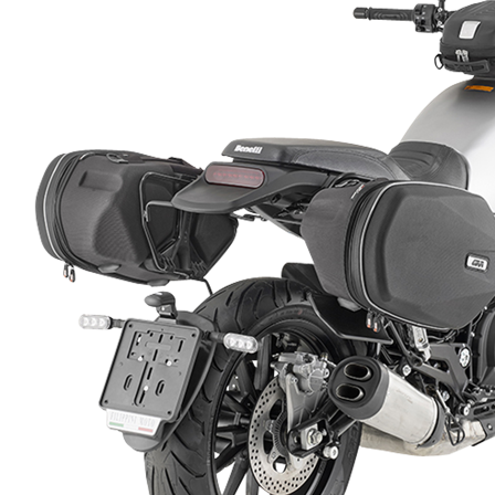 Support Sacoche Latérale Souple Givi TE Easylock - Benelli Leoncino 500 2017-2021