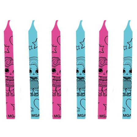 Tårtljus LOL Surprise, 12-pack - Partyninja.se