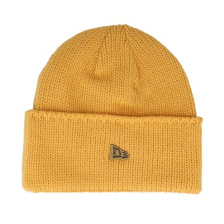 New Era - Gul cuff Lue - Ne Wide Beanie Yellow Cuff @ Hatstore