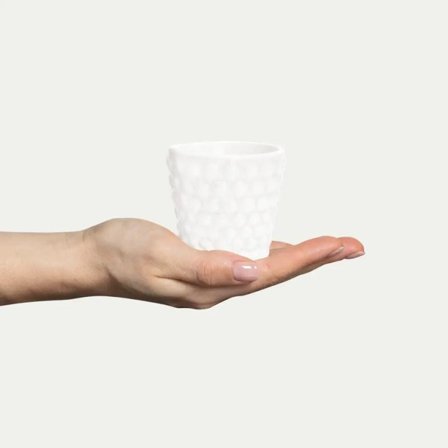 Mateus Bubbles Espressokopp Hvit 10cl