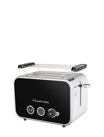 Russell Hobbs Distinctions Brødrister - Black - ONE SIZE