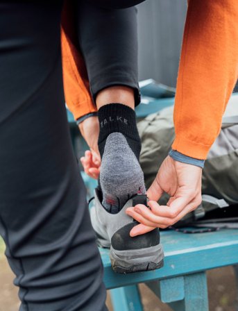 Falke Sport Falke Tk5 Wander Short Women - Grey - 35-36