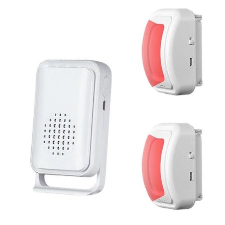 Bed Alarm for Seniors, Wireless Motion Sensor Fall Detection