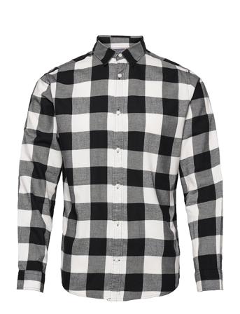 Jjegingham Twill Shirt L/S Noos Skjorta Casual Multi/mönstrad Jack & J S