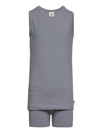 Underwear Set Boxer Boy 2-Pack Underkläderset Blå Müsli By Green Cotton