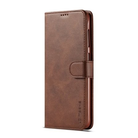 LC.IMEEKE Cover for Samsung Galaxy A40 - Brown