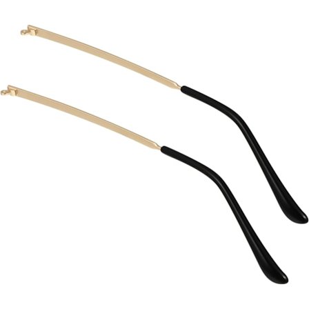 1 par guld briller arm udskiftning - metal briller udskiftning A