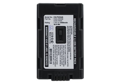 Batteri til kamera til Panasonic AG-DVC62, NV-MX500, NV-MX350 osv.