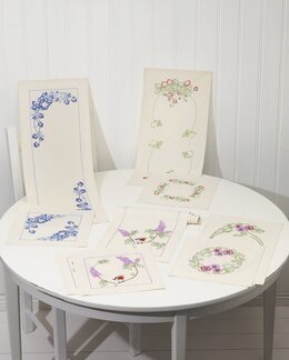 Broderipakke Sett Sommer uten garn - Permin