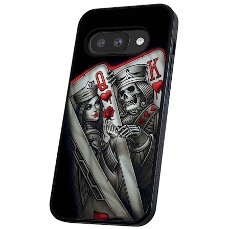 Google Pixel 9A - Kuoret/Suojakuori King Queen Korttipakka