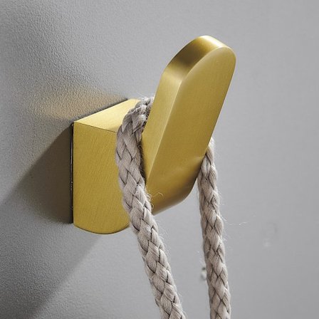 Hängare för kläder utan att borra, badrumsutrymme, aluminiumhanddukshängare, pinne