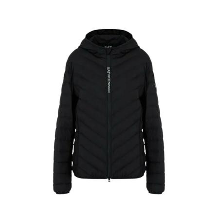 Emporio Armani Ea7, Jacket Czarny, Mężczyzna, Rozmiar: 2XL