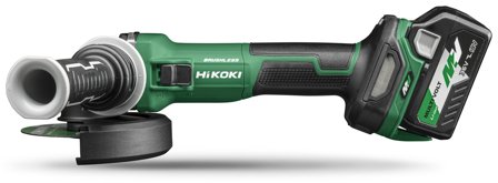 HiKOKI G3613DVE Vinkelsliper med batteri og lader, Maskiner