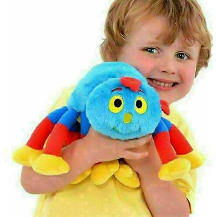 Spider Woolly plysj myk plysj julegave_a