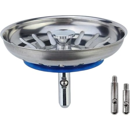 Kjøkkenvask Avfallsbøtte - Universal Rustfritt Stål Sil,