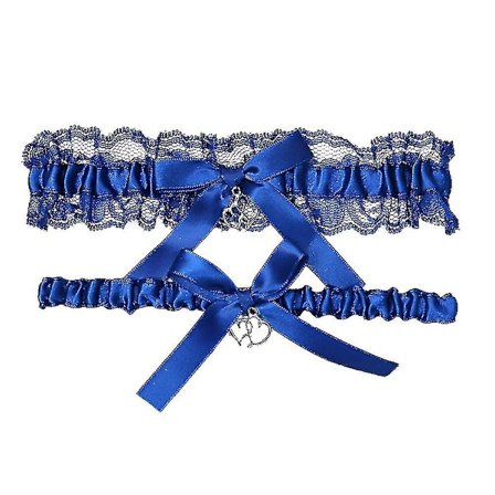 Blå Strumpebands Bröllop Ben Strumpeband Brud Ben Strumpeband Bröllop Strumpeband Brud Strumpeband Bälte Båge Spets Strumpeband