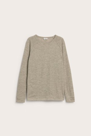 Kappahl | Ulltrøye i merinoull | Melert beige