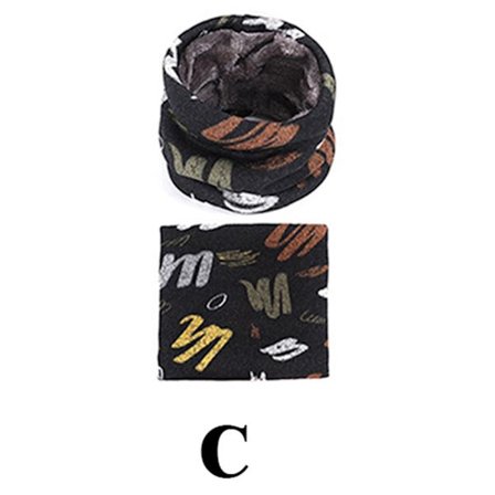 Ringhalsduk Bomull Varm & Bekväm, 5 Mönster