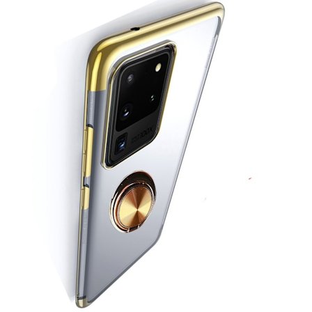 Samsung Galaxy S20 Ultra - Professionellt Skal med Ringhållare