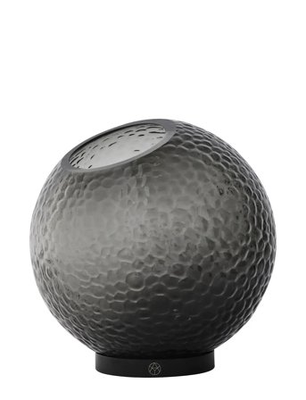 AYTM Globe Bubbles Vase Med Holder - Grey - Ø21XH21CM