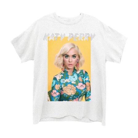 Katy Perry Gul Foto T-shirt