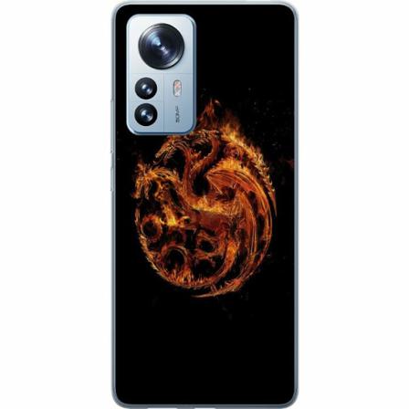 Xiaomi 12 Pro Genomskinligt Skal House Of The Dragon