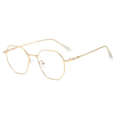 Anti-Blue Light Briller Oversized Briller GULD GULD