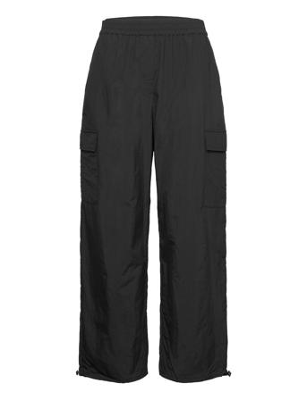 Trentmd Pants Trousers Cargo Pants Svart Modström*Betinget Tilbud