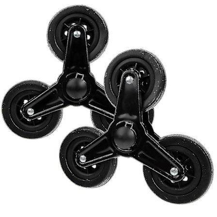 Kraftiga Hjul Vagn Triangel Hjul Shoppingvagn Hjul Trappklättring Vagn Hjul-AM