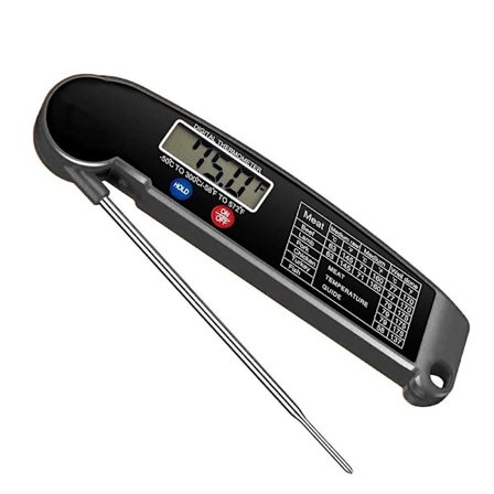 Digital termometer värmeindikator SVART