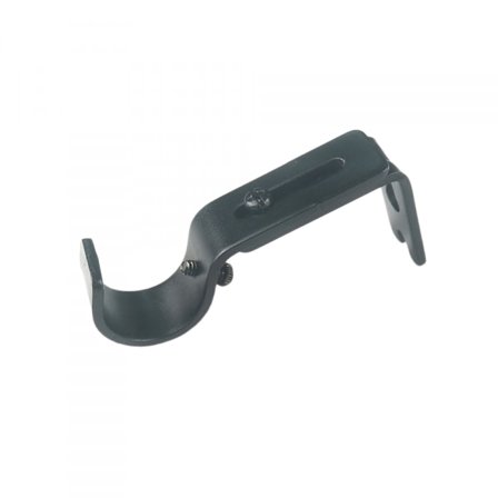 Justerbare gardinstangbeslag, 8-pak kraftige gardinstangsholdere til gardinstænger, hardware til vinduesgardinstang, støtteophæng 25mm