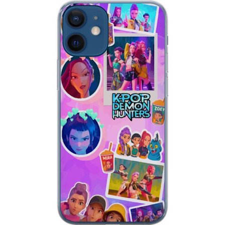 Kompatibelt Mobilskal till Apple Apple iPhone 12 mini Kawaii KPop Demon Hunters vinyl samlarobjekt