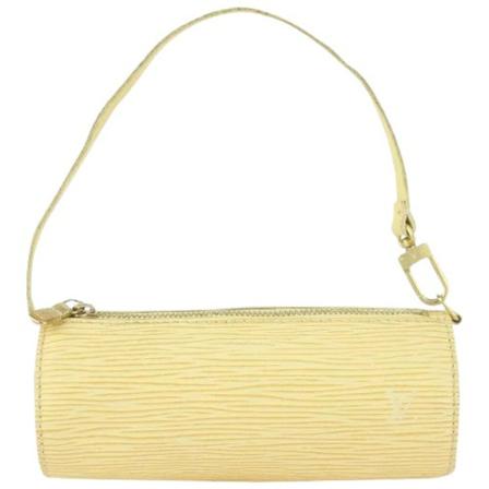 Louis Vuitton Vintage Pre-owned Läder louis-vuitton-vskor gul, Dam Vintage Väskor, Dam, Storlek: ONE SIZE