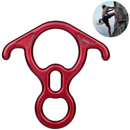 Pelastusnuket, suuret kaarevat korvasuojat ja köysikiipeilyvarusteet