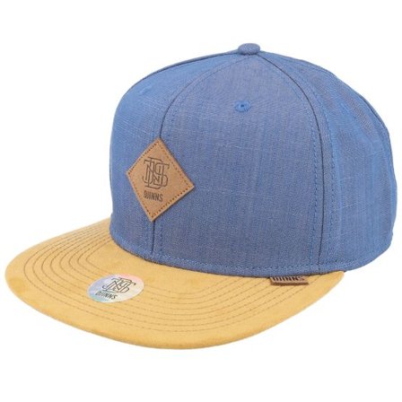 Djinns - Blå snapback Keps - Sb Linen 2015 Navy Snapback @ Hatstore