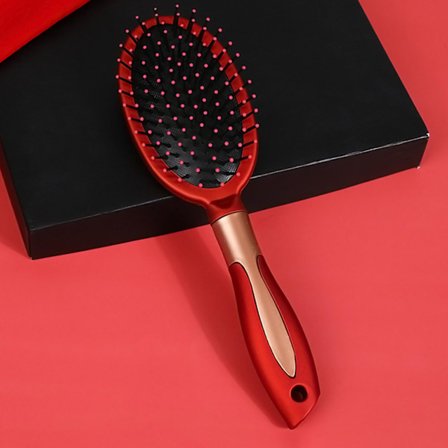 Bærbar ventileret børste antistatisk kam vådt tørt hår frisør stylingværktøjer til mænd kvinder