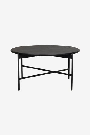 Rowico Home - Soffbord Skye runt, Ø 89 cm - Svart - Soffbord - Från Homeroom