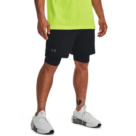Under Armour Vanish Woven 2-i-1 Shorts Svart